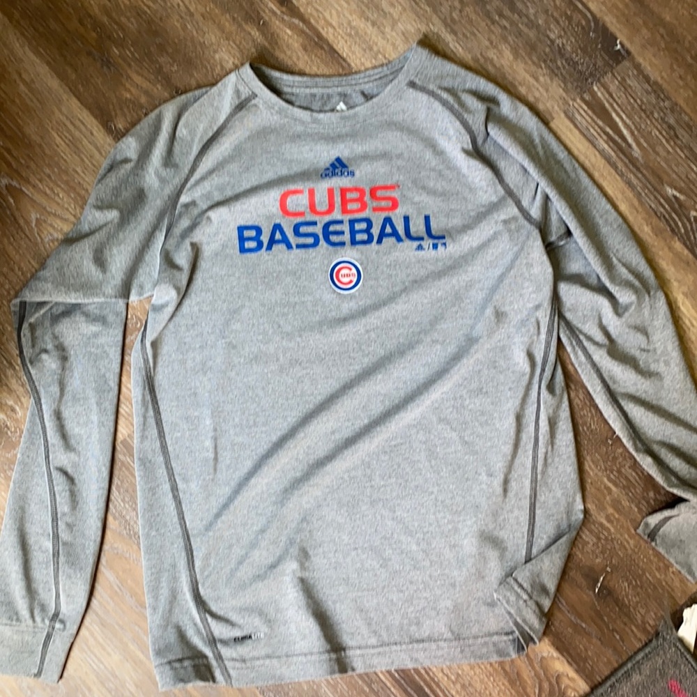 Large Cubs long sleeve dry fit tshirt